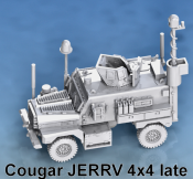 1:100 Scale - Cougar 4x4 Jerrv Late, Jerrv Extended, Dome Extended